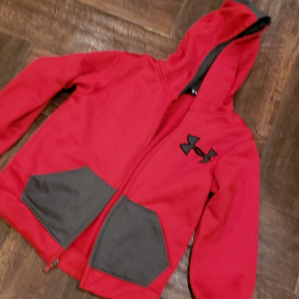 Under armour zip up hoodie